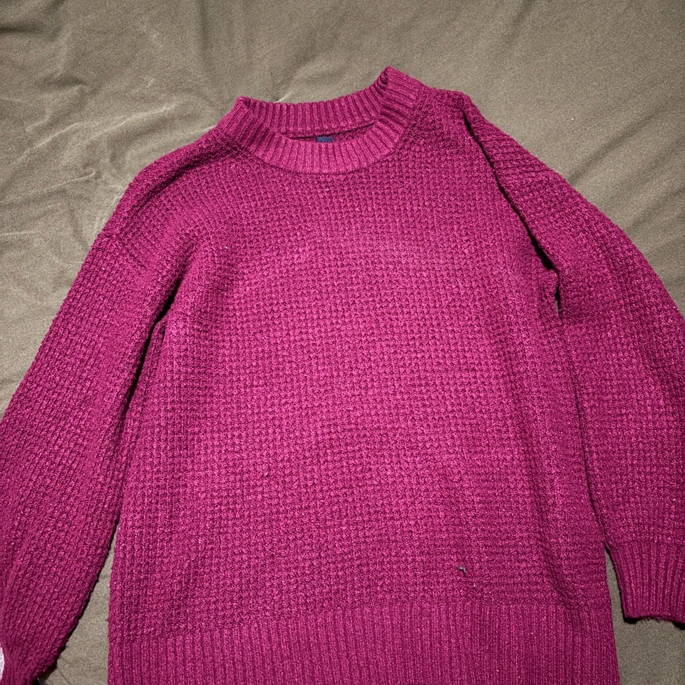 American Eagle Outfitters Women's Sweater - Deep Magenta